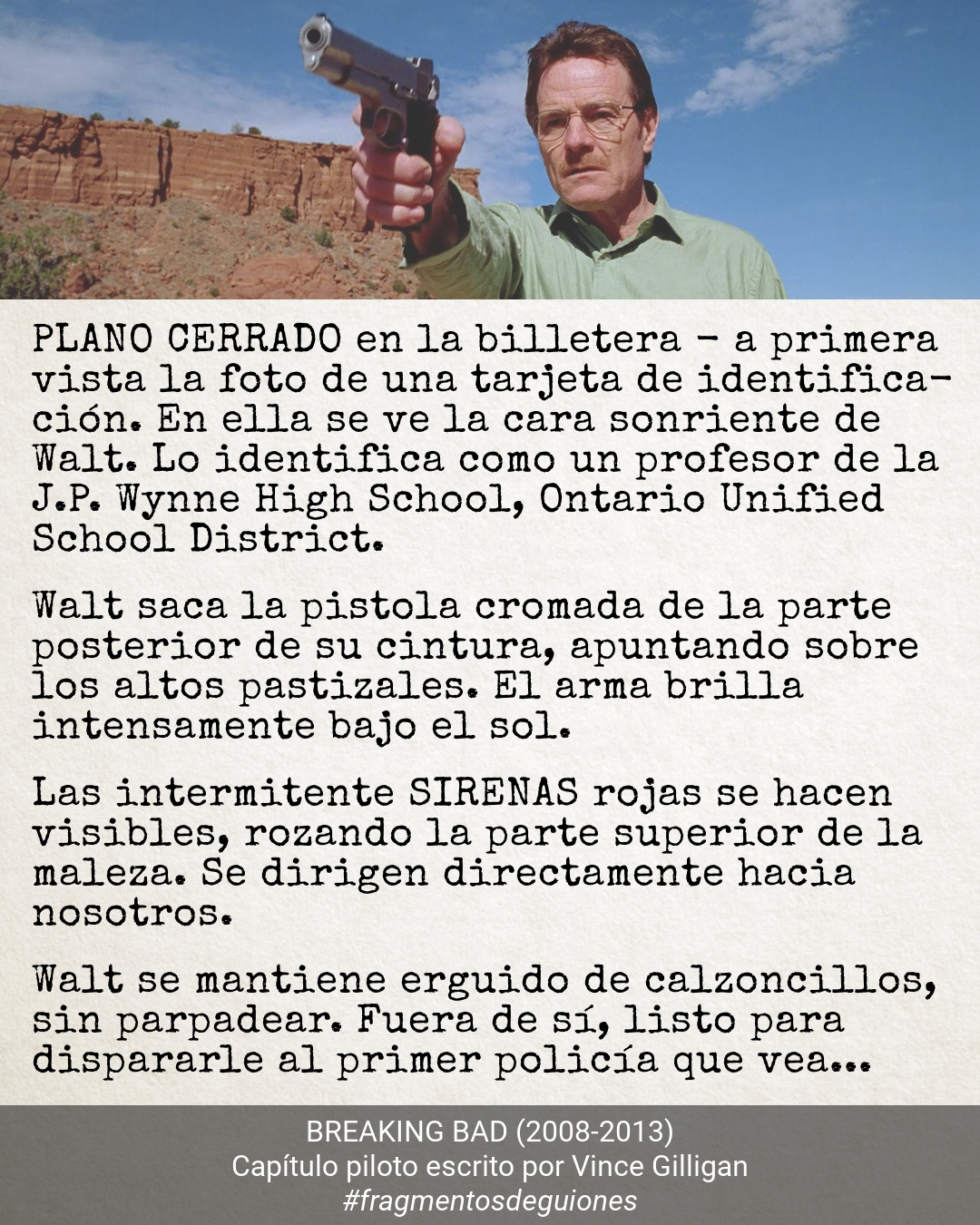 FragmentoGuion - Breaking Bad